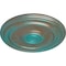 Ekena Millwork Kepler Traditional Medallion (For Canopies up to 4 1/2"), 19 3/4"OD x 1 1/2"P, Copper Green Patina CM20KPCGS - alternate 2